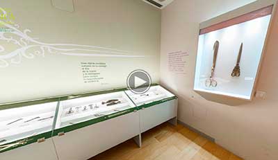 Sala de las tijeras del Museo de la Cuchiller&iacute;a de Albacete