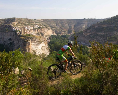 BTT en Alcalá del Júcar