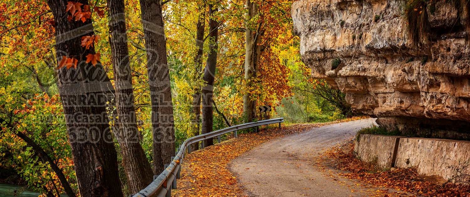 Otoño en Alcalá del Júcar