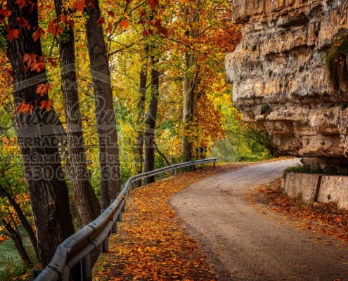 Otoño en Alcalá del Júcar