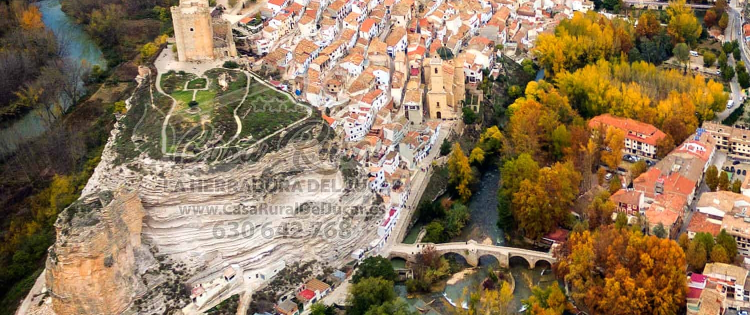 Vista aérea de Alcalá del Júcar