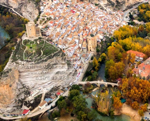 Vista aérea de Alcalá del Júcar