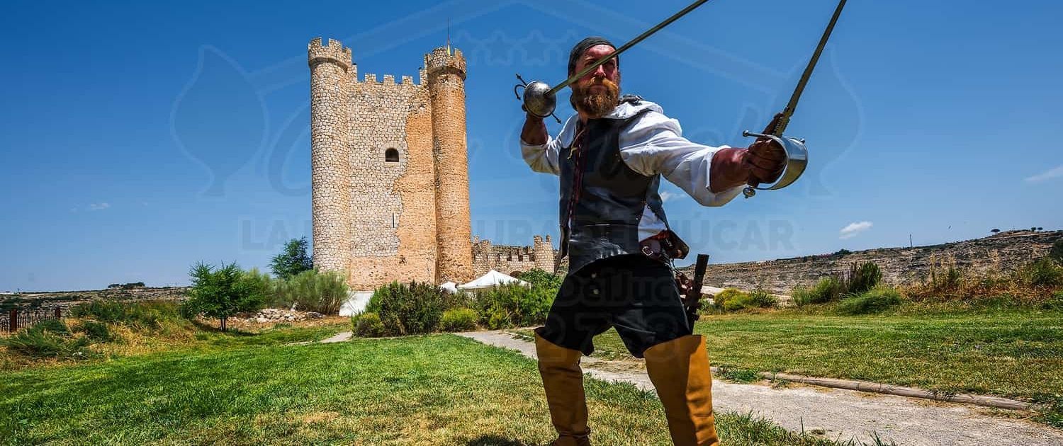 Recreación histórica en el castillo de Alcalá del Júcar