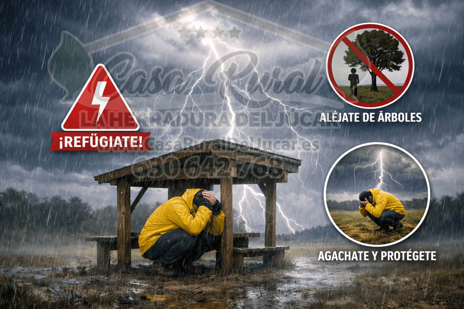 Tormeta Electrica Qué hacer en tormenta eléctrica