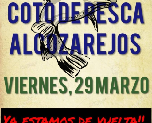 coto pesca alcozarejos inauguracion marzo 2019