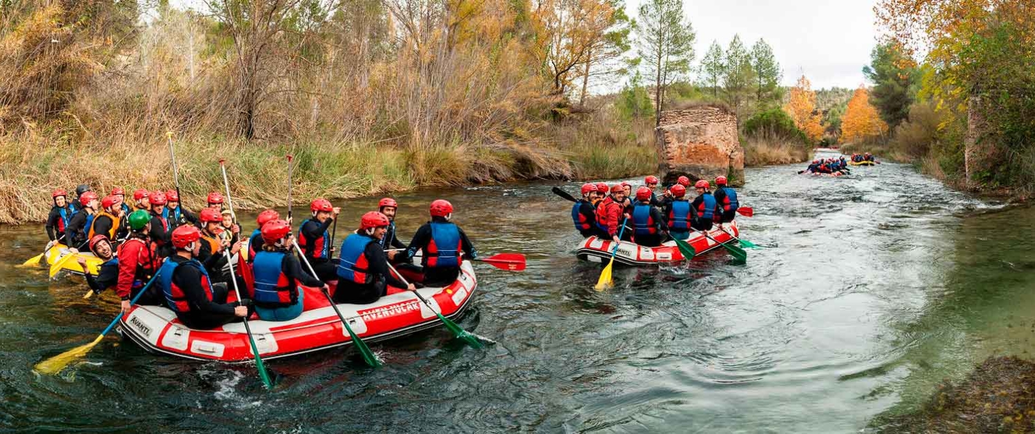 Rafting en el río Cabriel