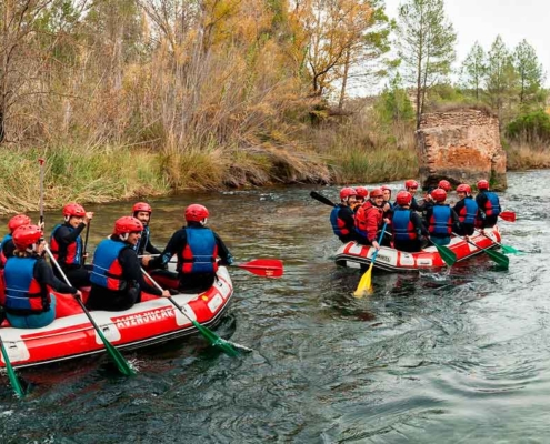 Rafting en el río Cabriel