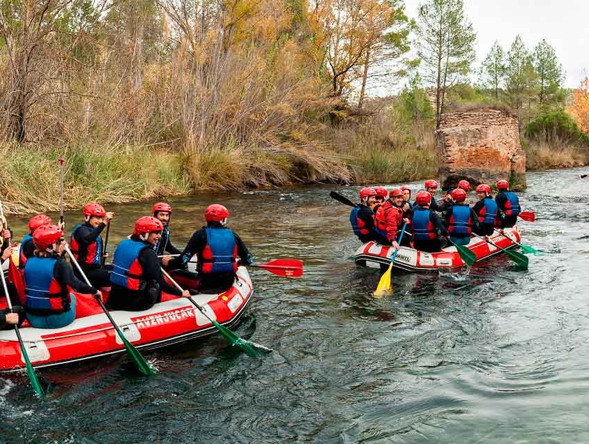 Rafting en el río Cabriel