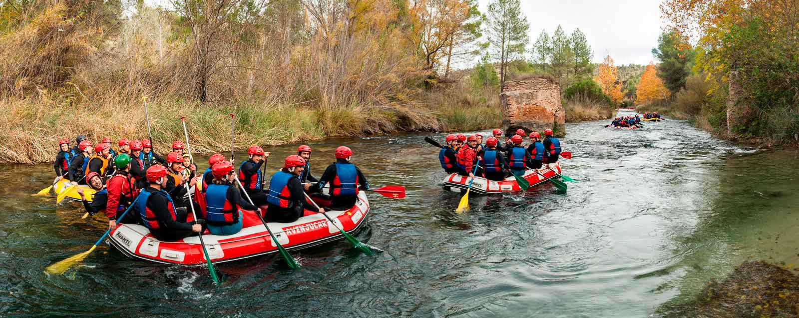 Rafting en el río Cabriel