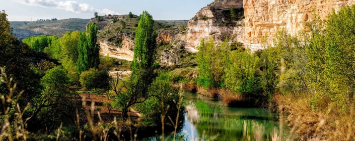Río Júcar a su paso por la Ribera de Cubas (Jorquera)