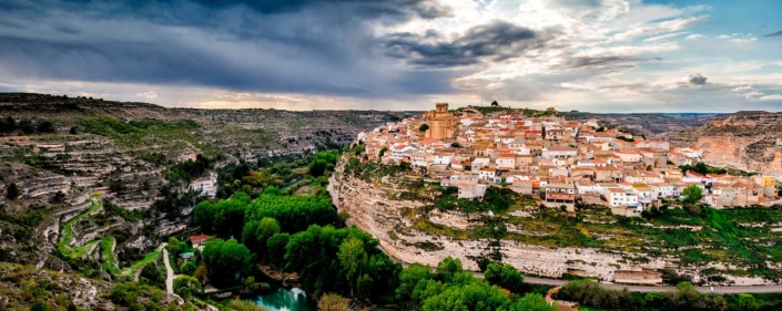 Jorquera desde el miradora