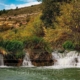 Cascada en el río Júcar en Jorquera