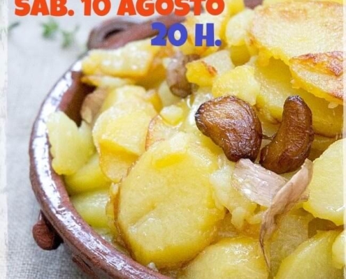 Concurso de Patatas al Mónton en las fiestas de Jorquera