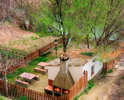 Barbacoas de Casa Rural La Herradura del Río Júcar