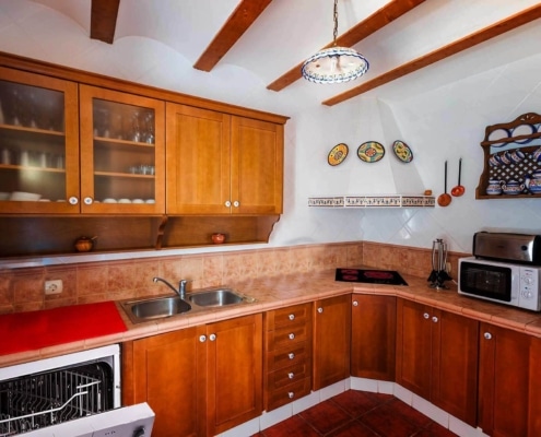 Cocina Completamente Equipada de Casa Rural La Herradura del Río Júcar