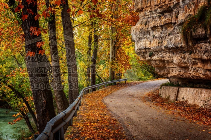 Otoño en Alcalá del Júcar