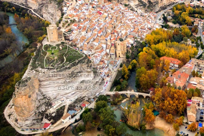 Vista aérea de Alcalá del Júcar