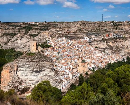 Vista panorámica de Alcalá del Júcar