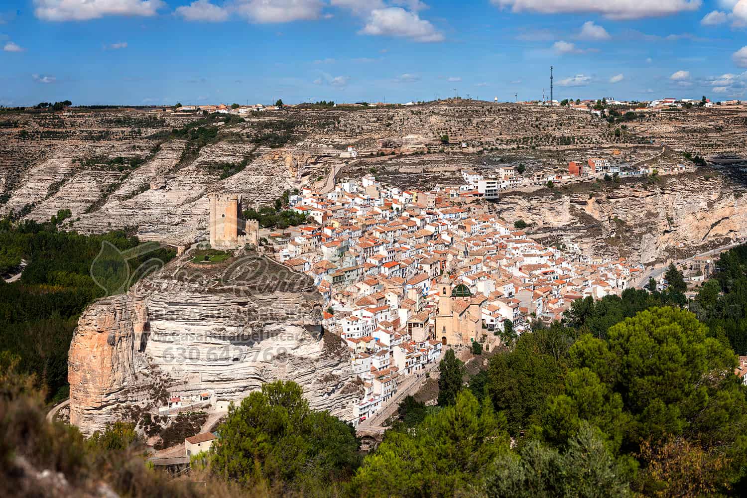 Vista panorámica de Alcalá del Júcar