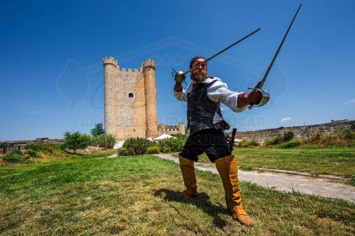 Recreación histórica en el castillo de Alcalá del Júcar