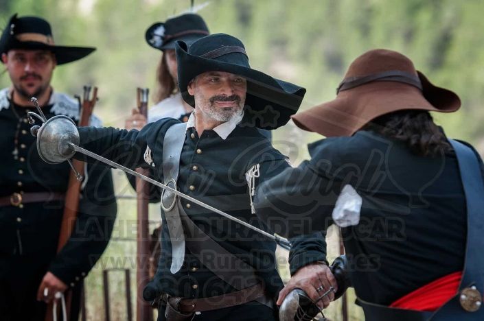Recreación histórica en el castillo de Alcalá del Júcar